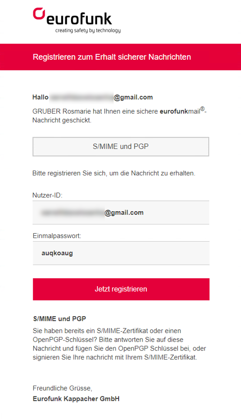 Totemo E-Mail Verschlüsselung