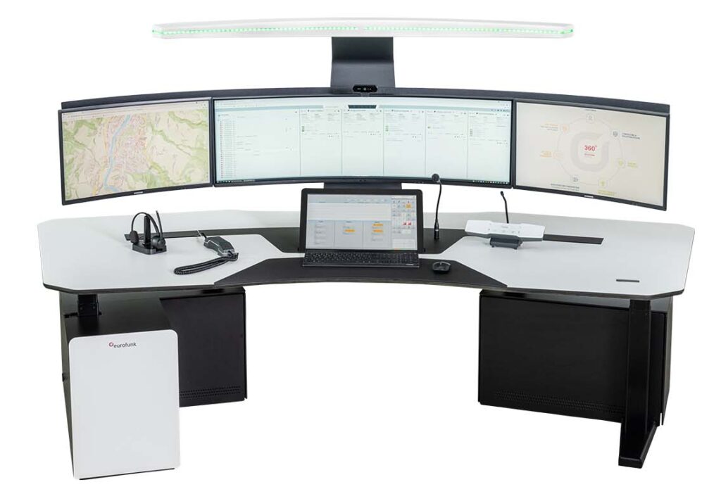 eDesk Arbeitstisch von vorne