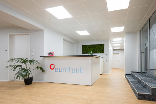 Eurofunk Office Salzburg Empfang