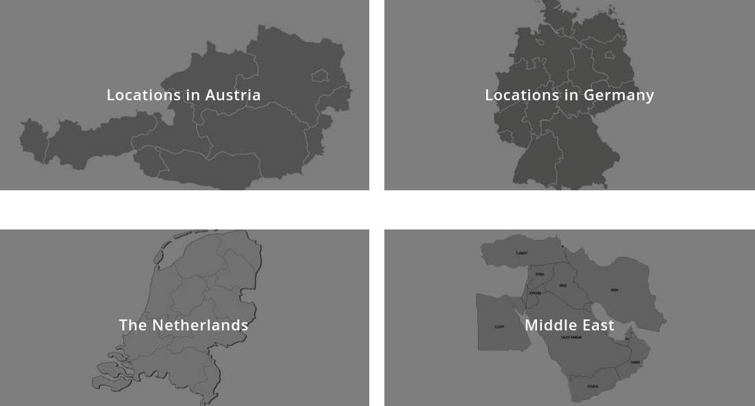 Locations of eurofunk company