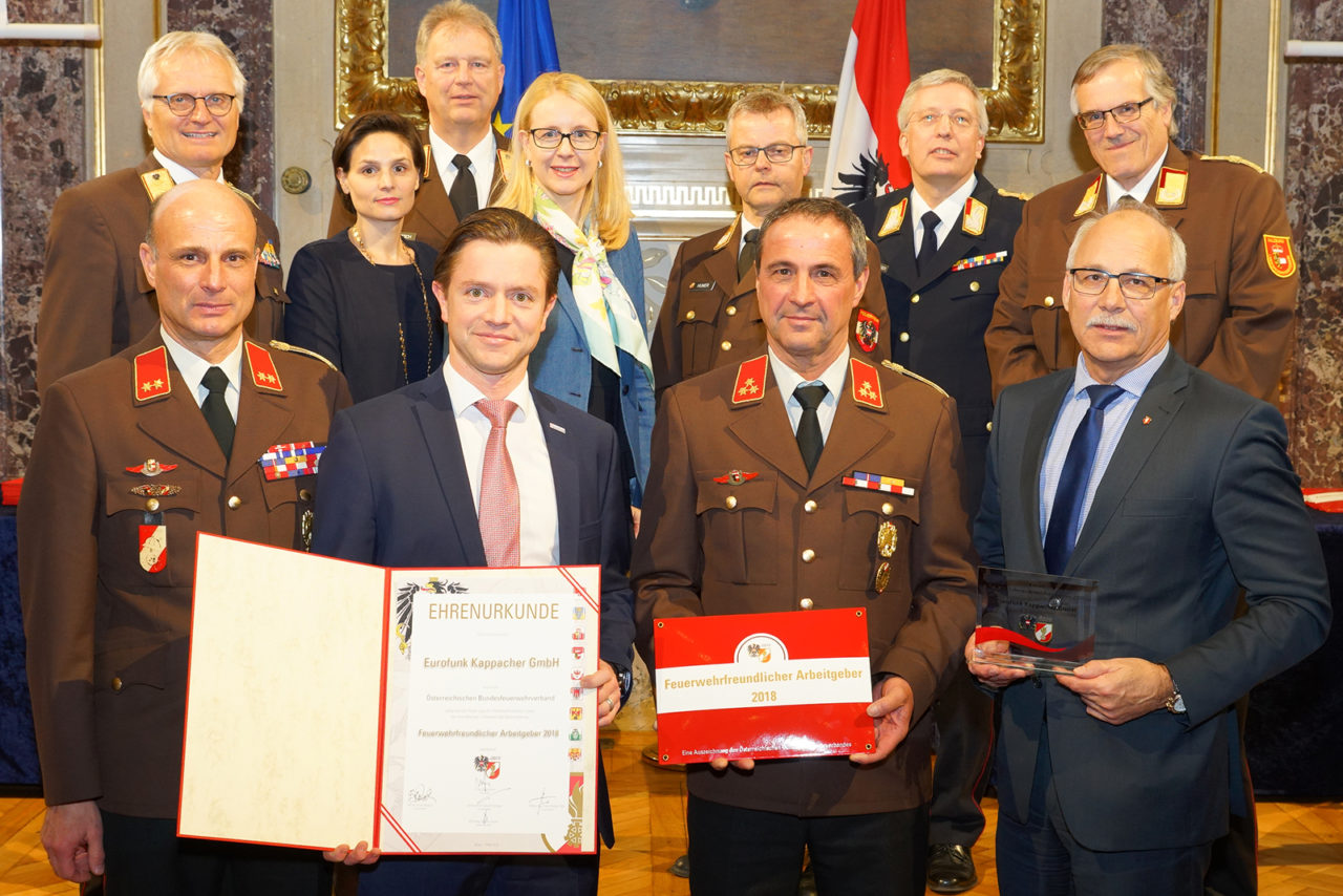 eurofunk honored as the firefighter’s friend