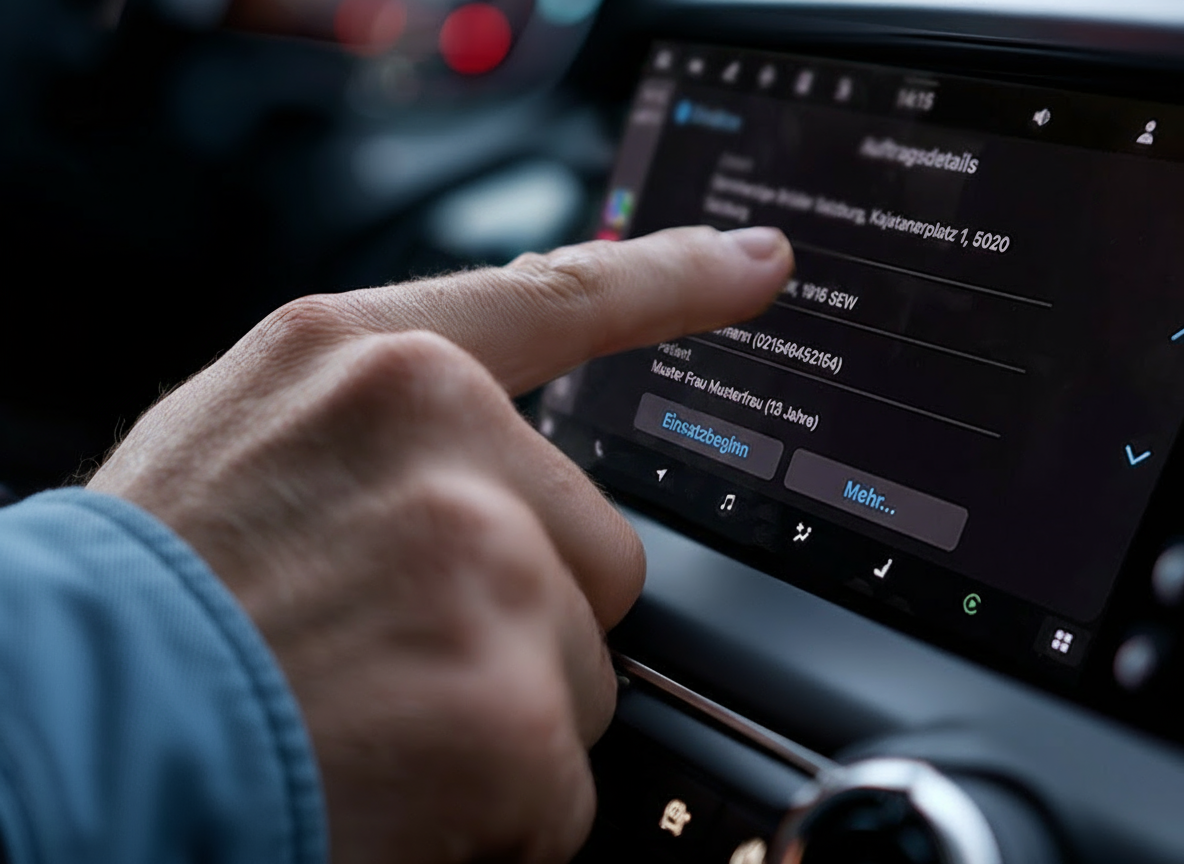 resQnect Mobile für Apple CarPlay – sicher, effizient und sofort einsatzbereit